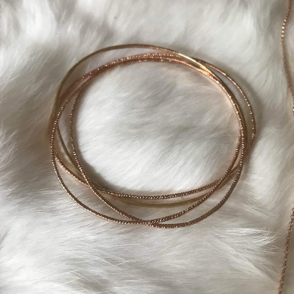 Stack Bracelets ✧ Rose Gold - Picture 6 of 6